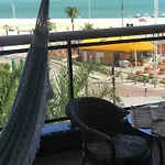 Alugo Temporada apartamento frente ao mar de Fortaleza vista panorâmica do Mar